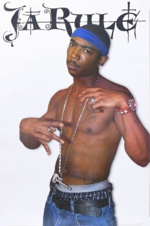 Ja Rule Pose Poster (Published early 2000s, some wear)