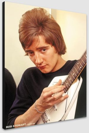 Rod Stewart Ready, Steady, Go! Studios London November 1964 A1 Poster - Poster 59.5x84cm Blockmounted