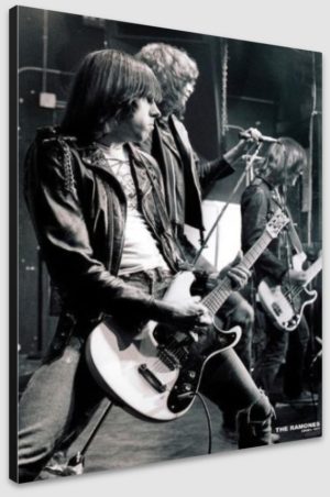 Ramones CBGBs 1977 A1 Poster - Poster 59.5x84cm Blockmounted