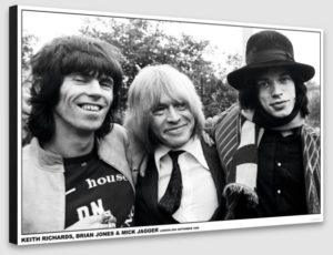 The Rolling Stones Poster London 1968 A1 Poster - Poster 59.5x84cm Blockmounted