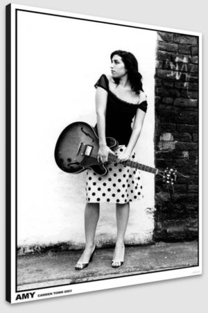 Amy Winehouse Camden 2003 A1 Poster - Poster 59.5x84cm Blockmounted