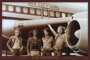 Led Zeppelin Aeroplane Poster
