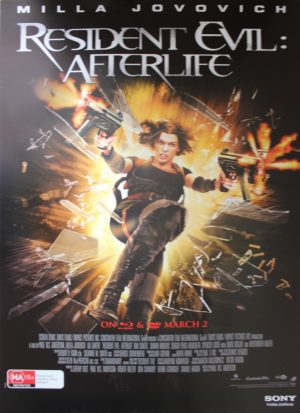 Resident Evil Afterlife Movie Promo Oversized Poster