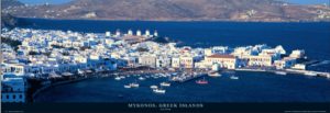 Mykonos Greek Islands by Lee Frost Photographic Print