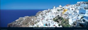 Santorini Greek Islands by Lee Frost Photographic Print