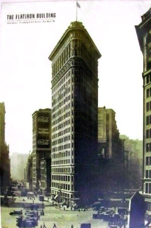 New York The Flatiron Building Poster