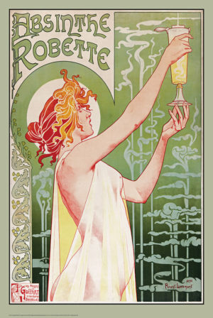 Georges Privat-Livemont - Absinthe Robette Poster
