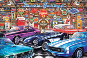 Dream Garage Cars Poster