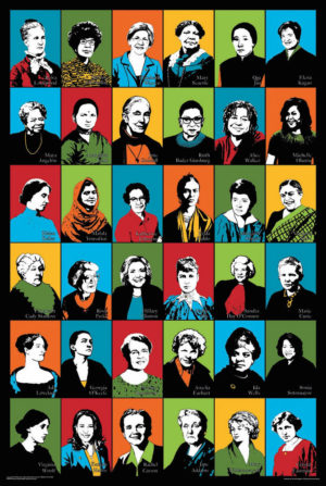 Feminist Icons Poster