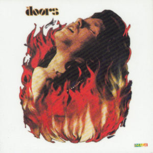 The Doors Jim Morrison Light My Fire Vintage Static Sticker Circa Early 1990s
