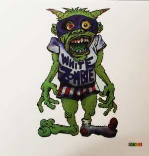 White Zombie Astro-Creep Vintage Static Sticker Circa 1995