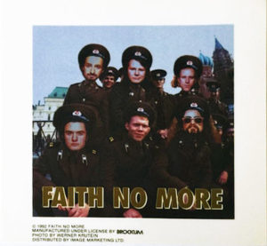 Faith No More Midlife Crisis Peel and Stick Vintage Sticker Circa 1992