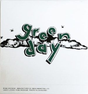 Green Day Dookie Shit Peel and Stick Vintage Sticker 1994