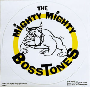 The Mighty Mighty Bosstones Where'd You Go? Peel and Stick Vintage Sticker 1997