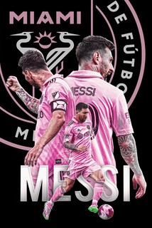 Lionel Messi Inter Miami Poster