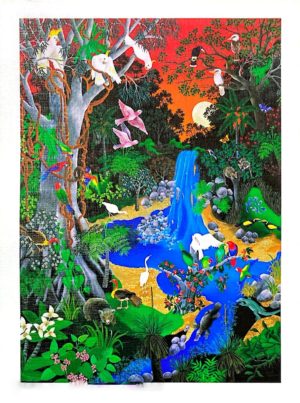 Johanna Hildebrandt - Sunset Gathering Art Print