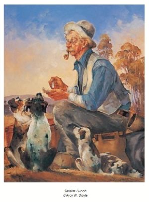 d'Arcy Doyle Sardine Lunch Art Print