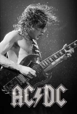 AC/DC Angus Live Poster