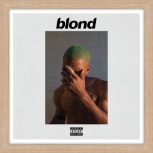 Frank Ocean Blond Album Cover Framed Print