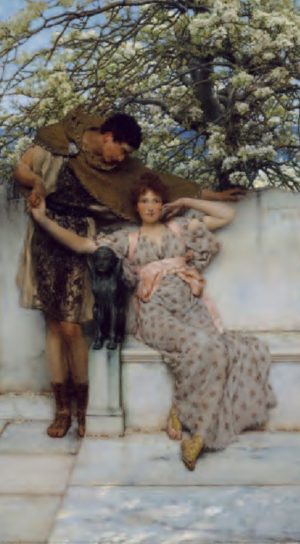 Sir Lawrence Alma-Tadema - Promise Of Spring Art Print