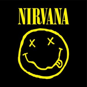 Nirvana Smiley Face Logo Poster Print
