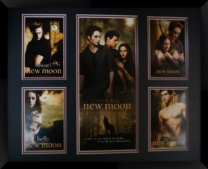 Twilight New Moon Matted And Framed Photo Collage