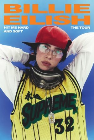 Billie Eilish Hit Me Hard And Soft Tour Poster