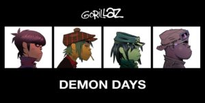 Gorillaz Demon Days Slim Poster Print