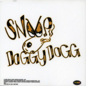 Snoop Doggy Dogg Vintage Static Sticker 1993