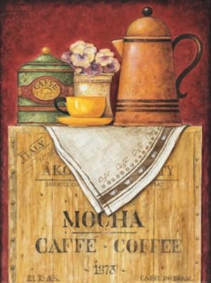Eric Barjot - Mocha Coffee Art Print