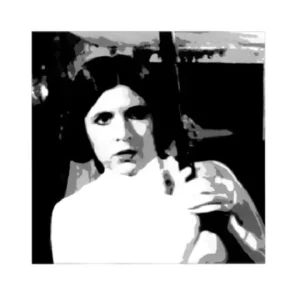 Star Wars Princess Leia Art Print