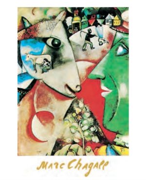 Marc Chagall - I And The Village Art Print