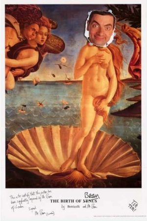 Mr Bean Birth Of Poster (Published 1996, some wear)