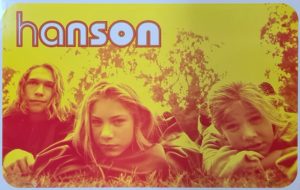 Hanson MMMBop Yellow Poster (Published 1997, some wear)