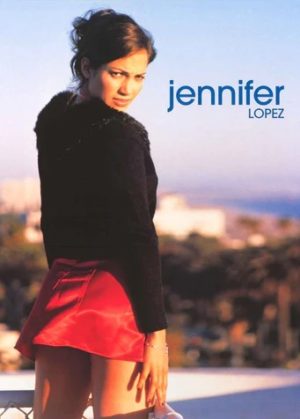 Jennifer Lopez Red Skirt Poster (Published 1999, some wear)