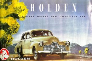 Holden General Motors New Australian Car Poster
