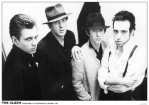 The Clash Glasgow 1980 A1 Poster