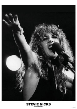 Fleetwood Mac Stevie Nicks London 1978 A1 Poster