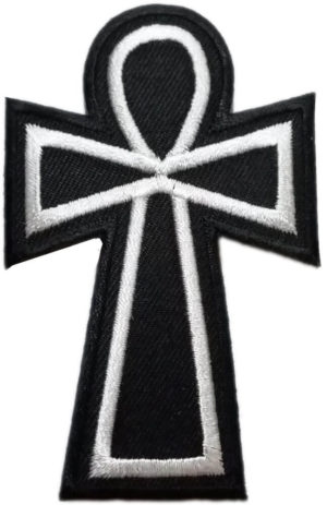Ankh Embroidered Sew On Patch