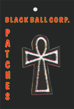 Ankh Embroidered Sew On Patch - Image 2