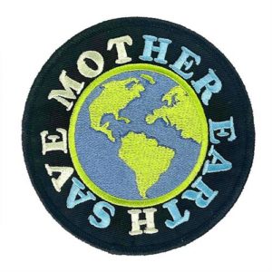 Mother Earth Embroidered Sew On Patch