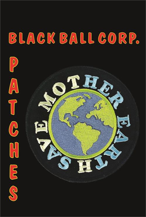 Mother Earth Embroidered Sew On Patch - Image 2