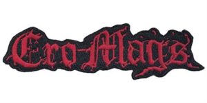 Cro-Mags Logo Embroidered Sew On Patch