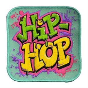 Hip Hop Embroidered Sew On Patch