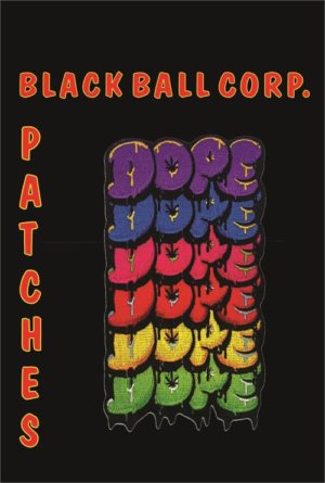 Dope Embroidered Sew On Patch - Image 2