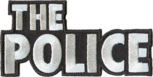 The Police Logo Embroidered Sew On Patch