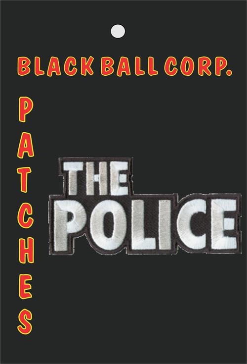 The Police Logo Embroidered Sew On Patch - Image 2