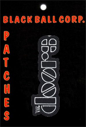 The Doors Logo Embroidered Sew On Patch - Image 2