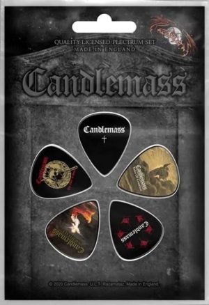 Candlemass Guitar Picks Plectrums (set of 5)