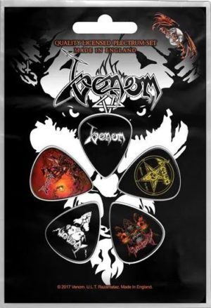 Venom Guitar Picks Plectrums (set of 5)